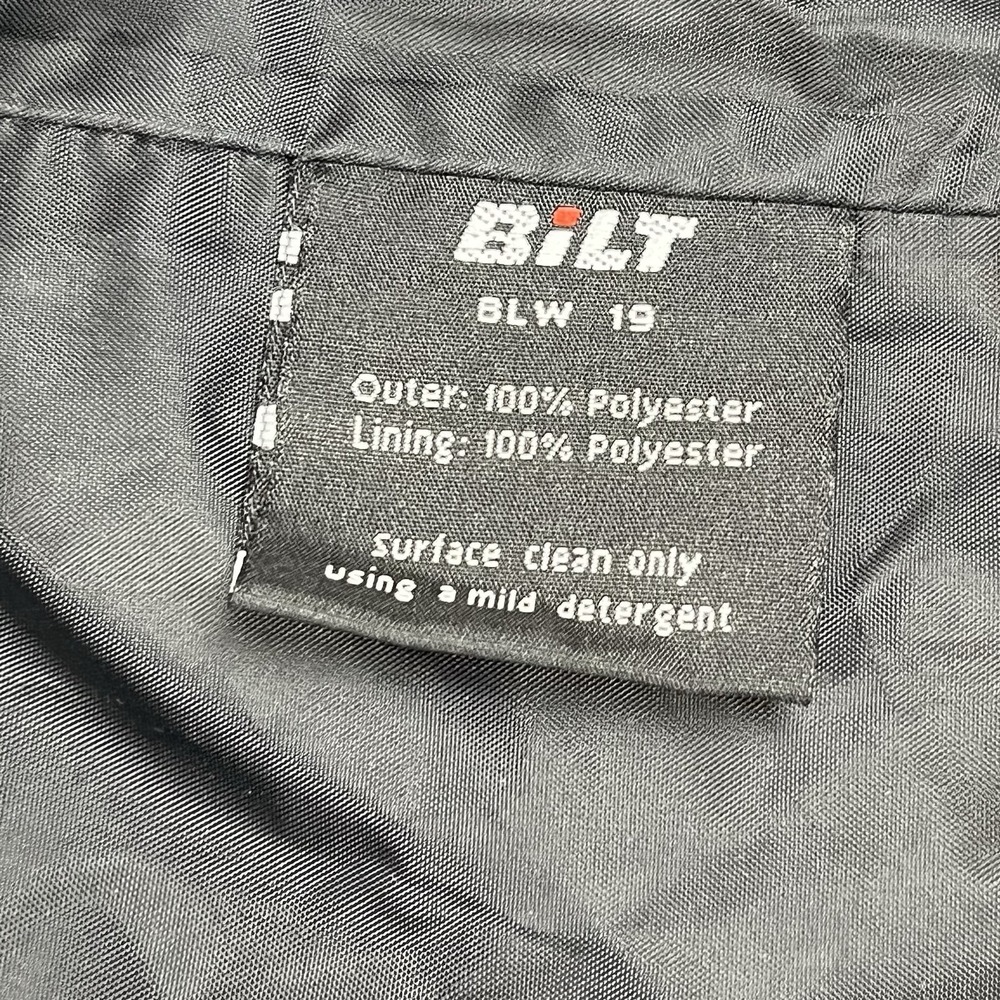 BILT Riding Jacket Motorcycle 3XL Black - Picture 10 of 11